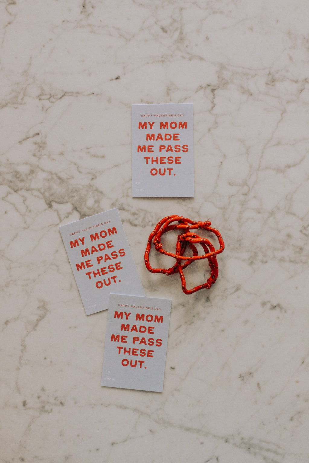 MY MOM MADE ME, BLUE (by Jessica Garvin)