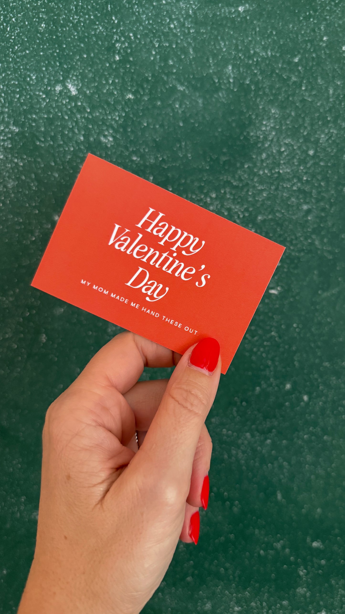 HAPPY VALENTINE'S DAY - IN RED (by Jessica Garvin)