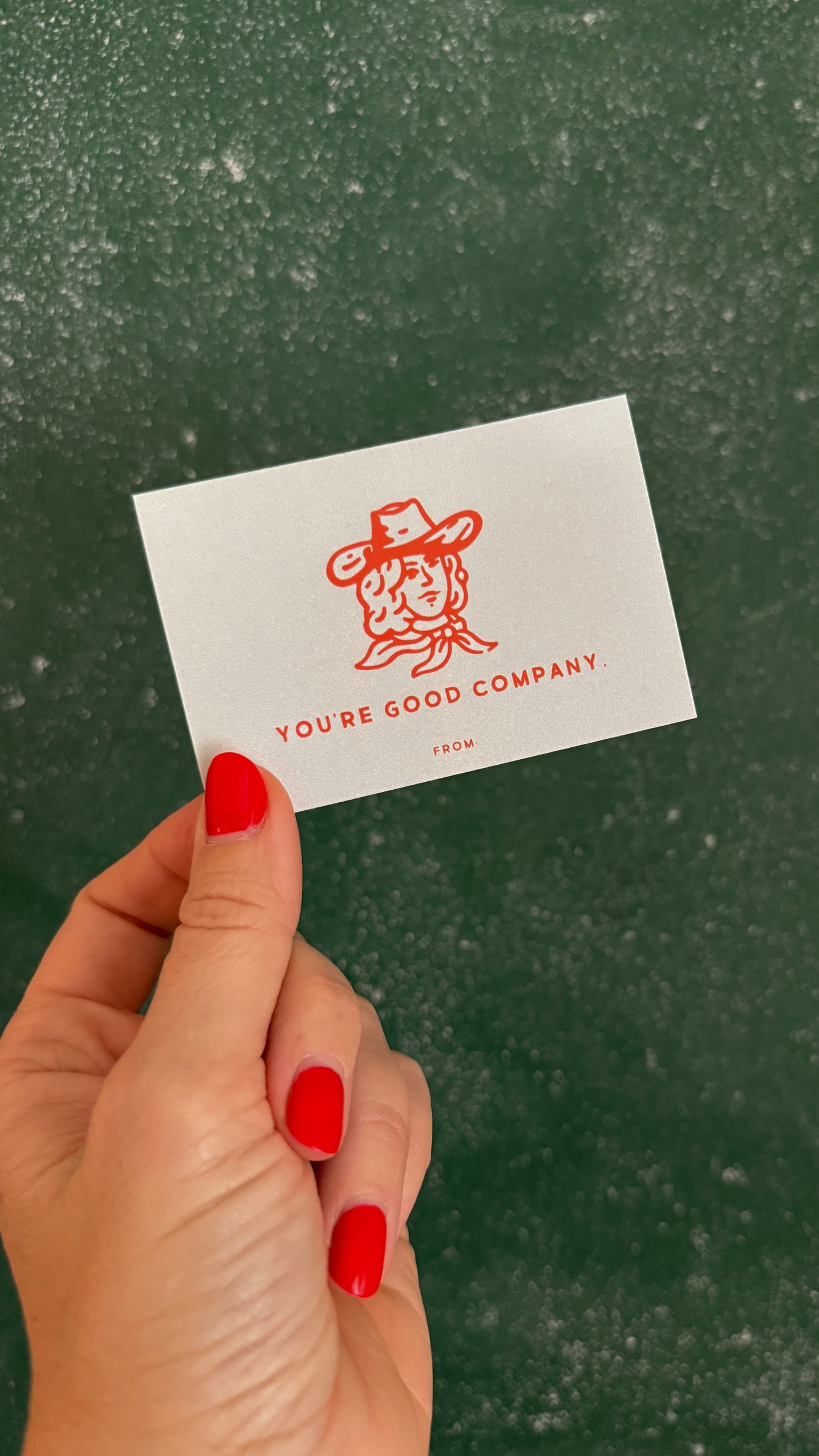 GOOD COMPANY (by Jessica Garvin)