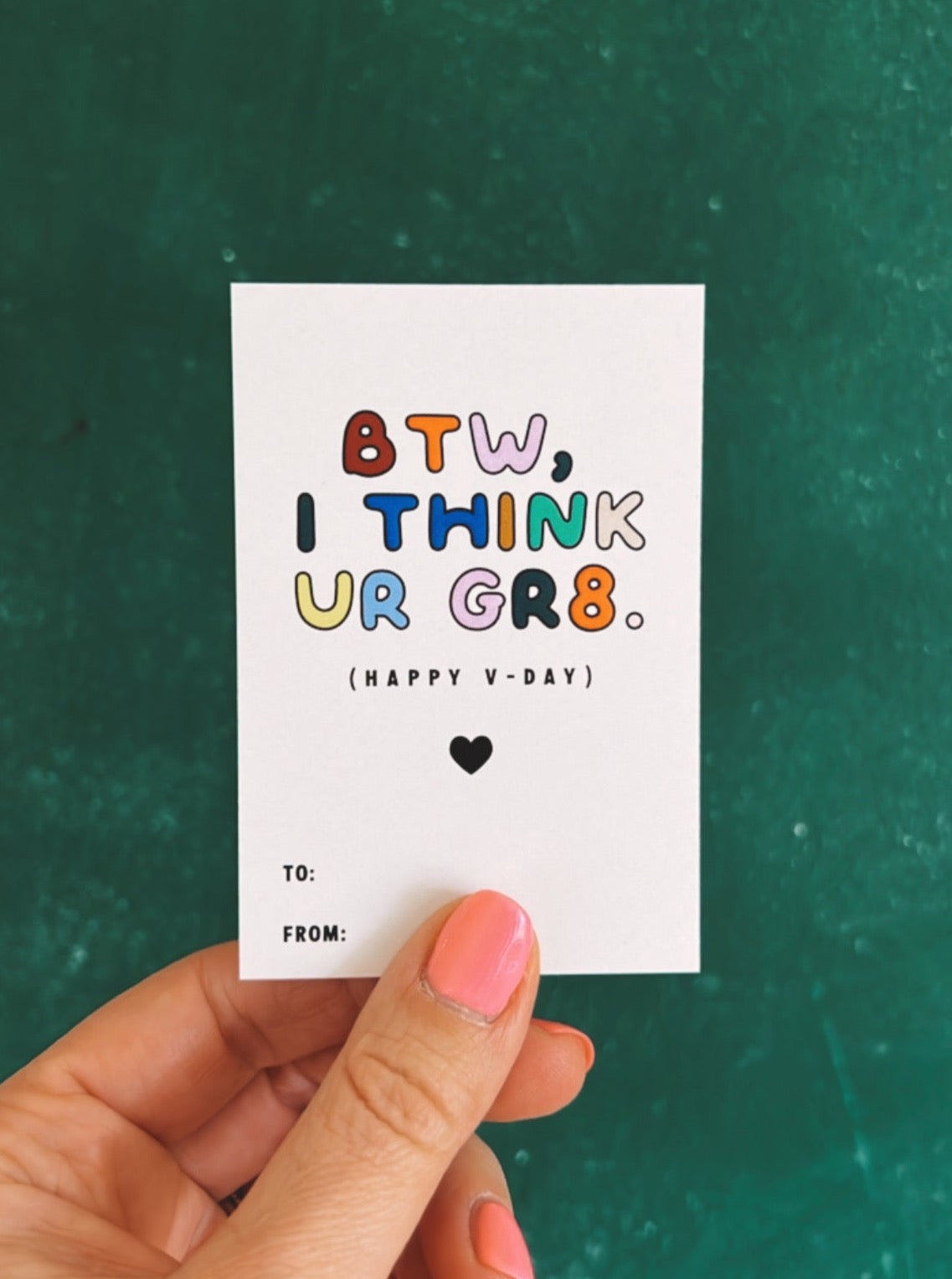 BTW, UR GR8!