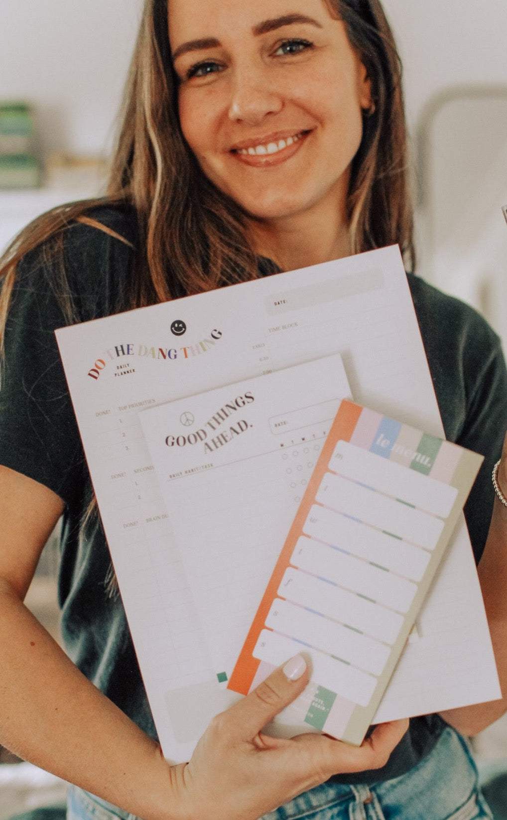 GOOD THINGS AHEAD. (WEEKLY HABIT TRACKER PAGES)