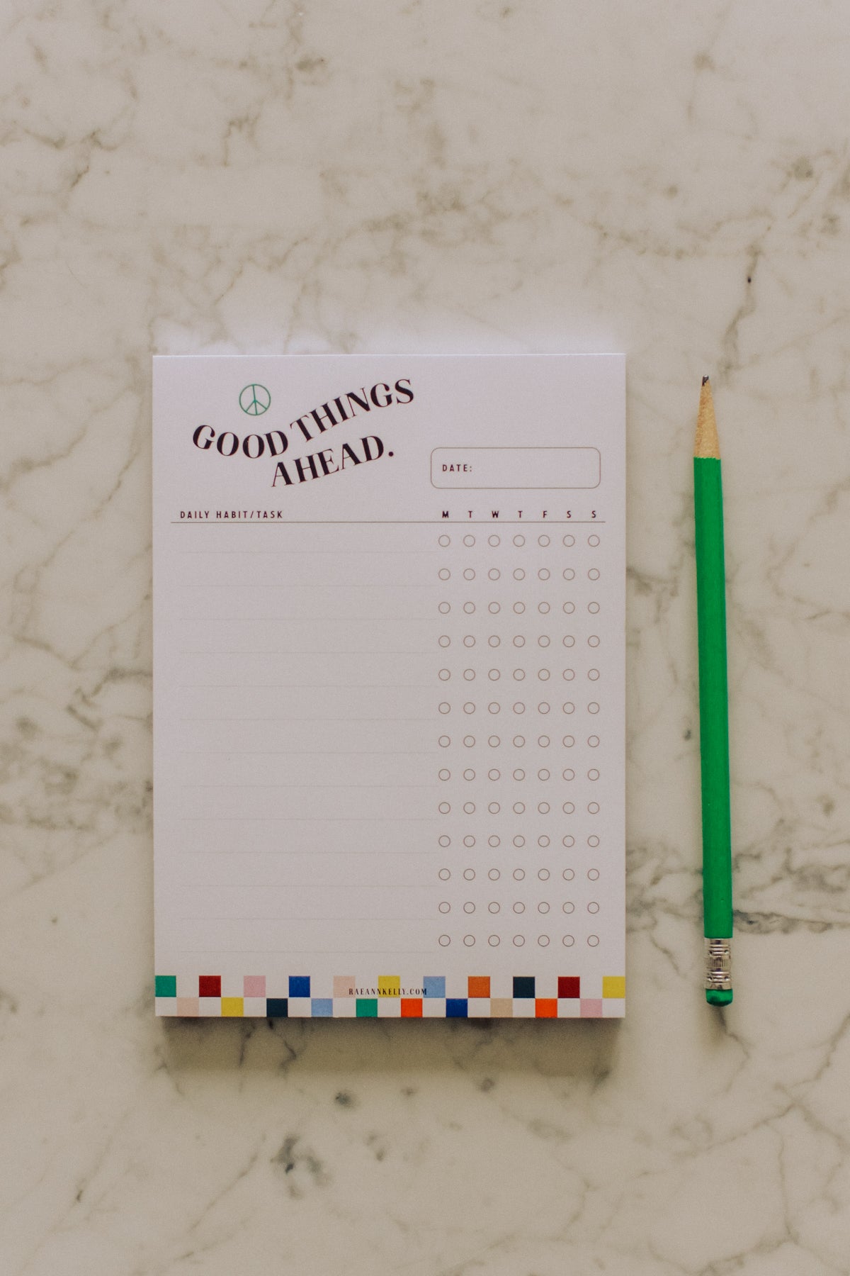 GOOD THINGS AHEAD. (WEEKLY HABIT TRACKER PAGES) – ily