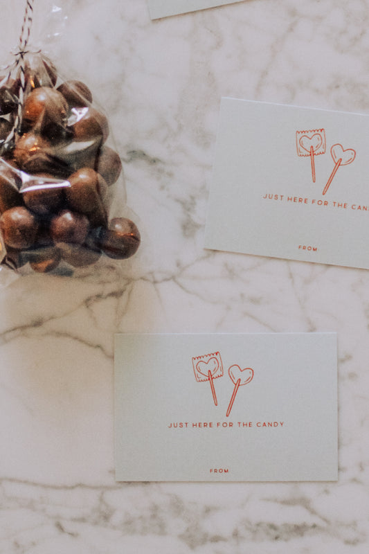 HERE FOR THE CANDY - IN MINT GREEN (by Jessica Garvin)