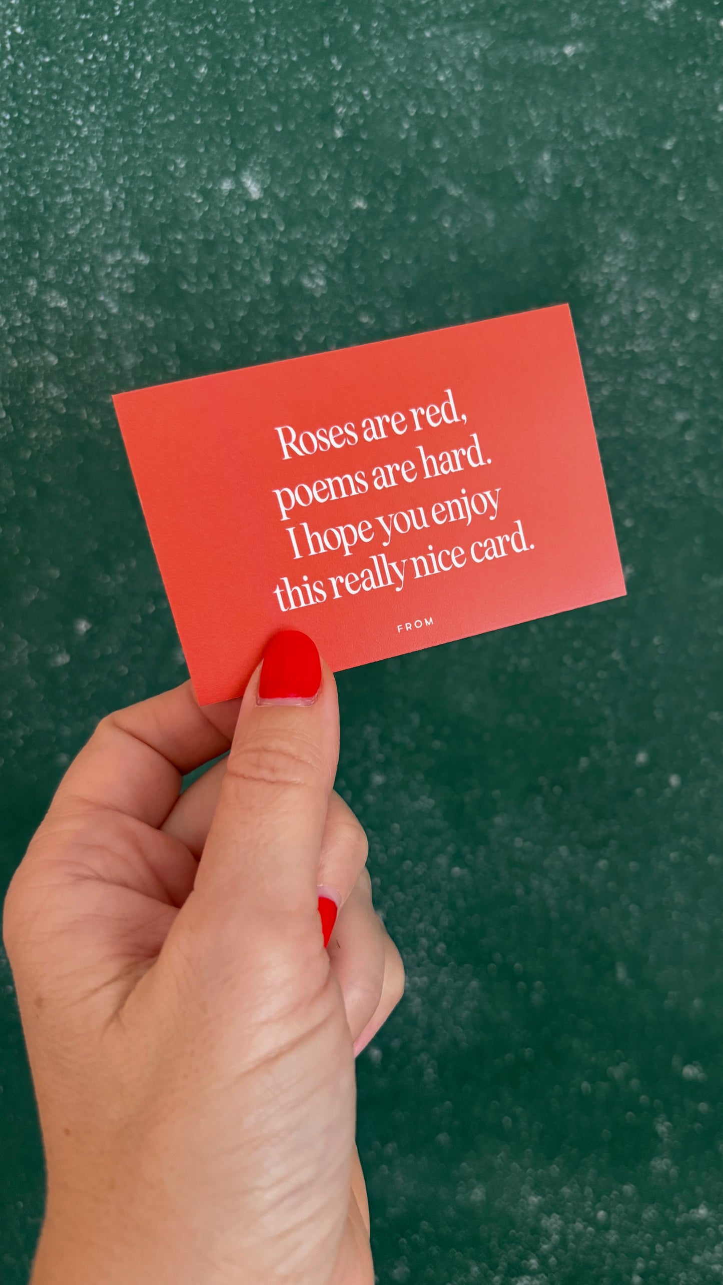 ROSES ARE RED (by Jessica Garvin)