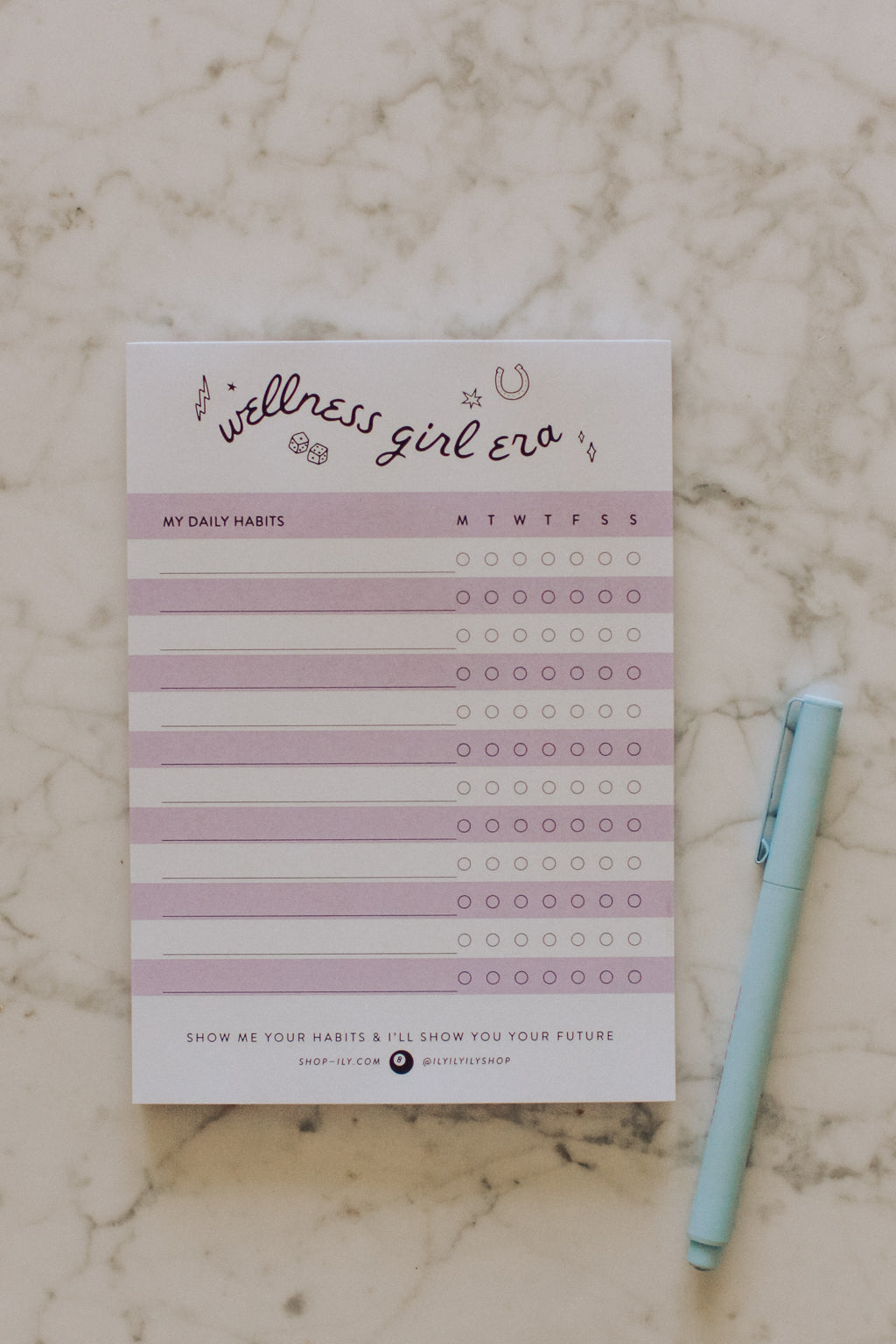 WELLNESS GIRL ERA. (WEEKLY HABIT TRACKER PAGES)